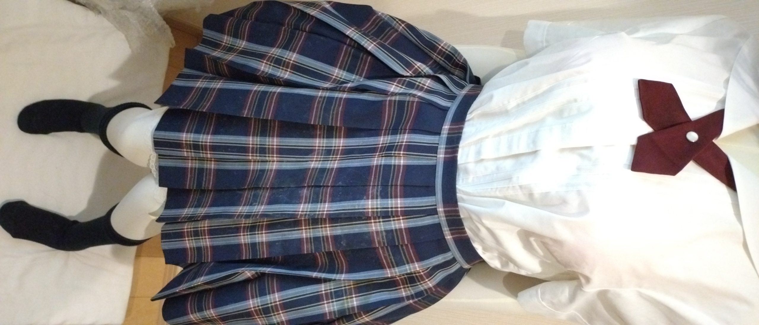 制服ぶっかけ　スカートぶっかけ